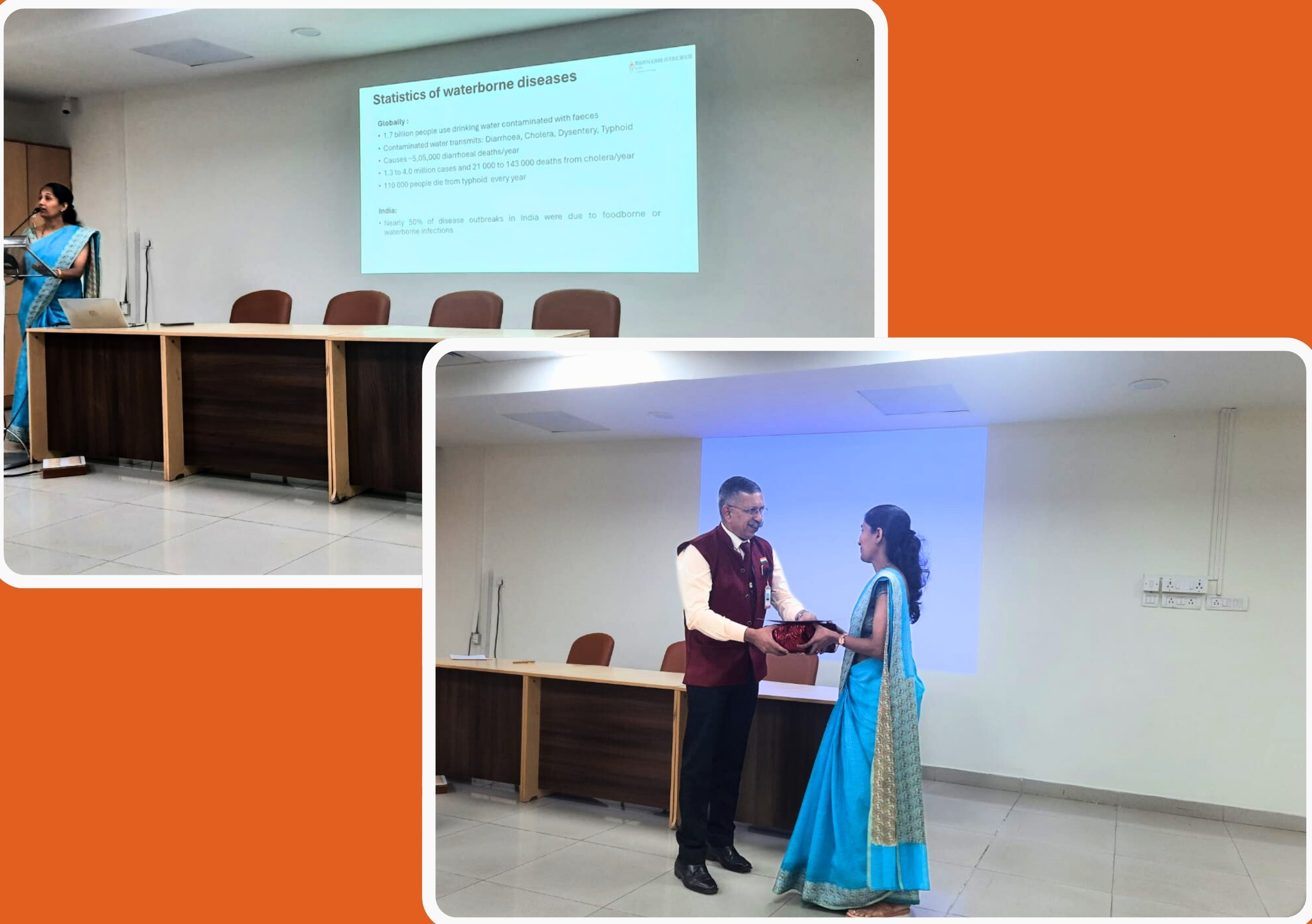 Invited Talk on “Importance of Potable Water: Health Perspective”: October 28, 2025