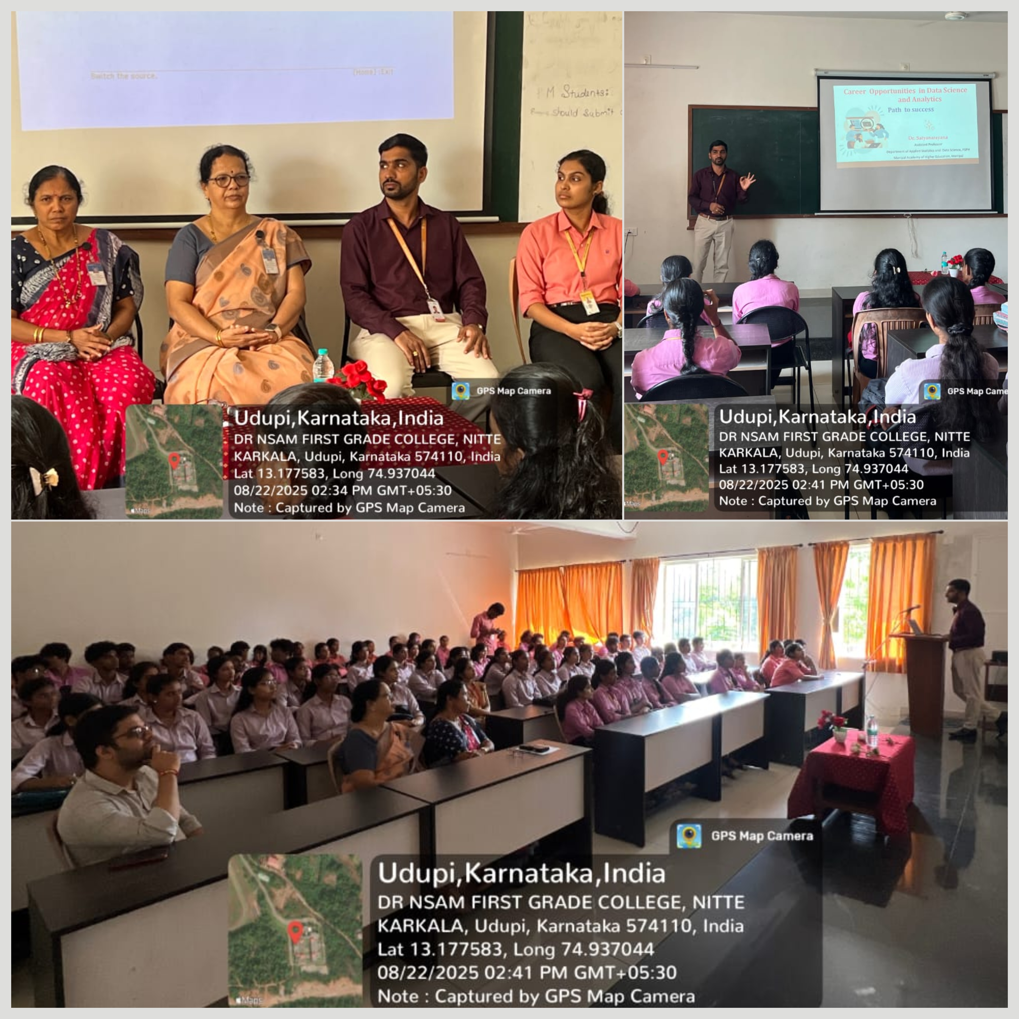 Guest Talk on Career Opportunities in Data Science and Analytics: August 22, 2025