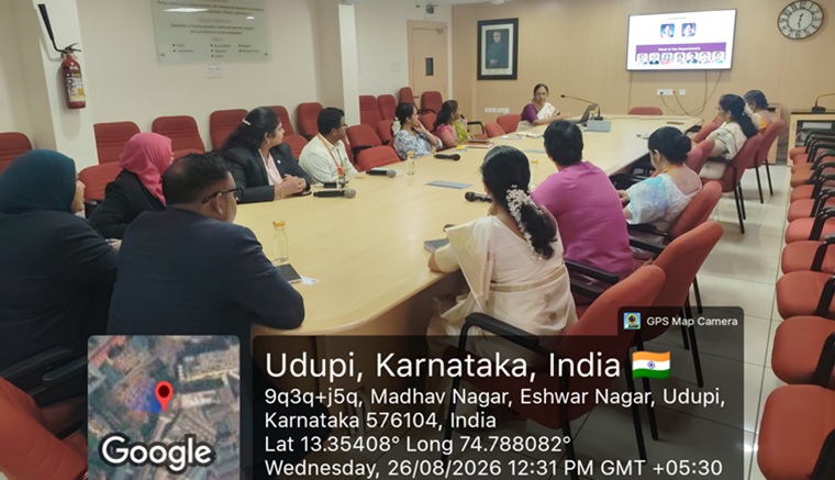 International faculty Visit to Manipal College of Nursing, MAHE, Manipal