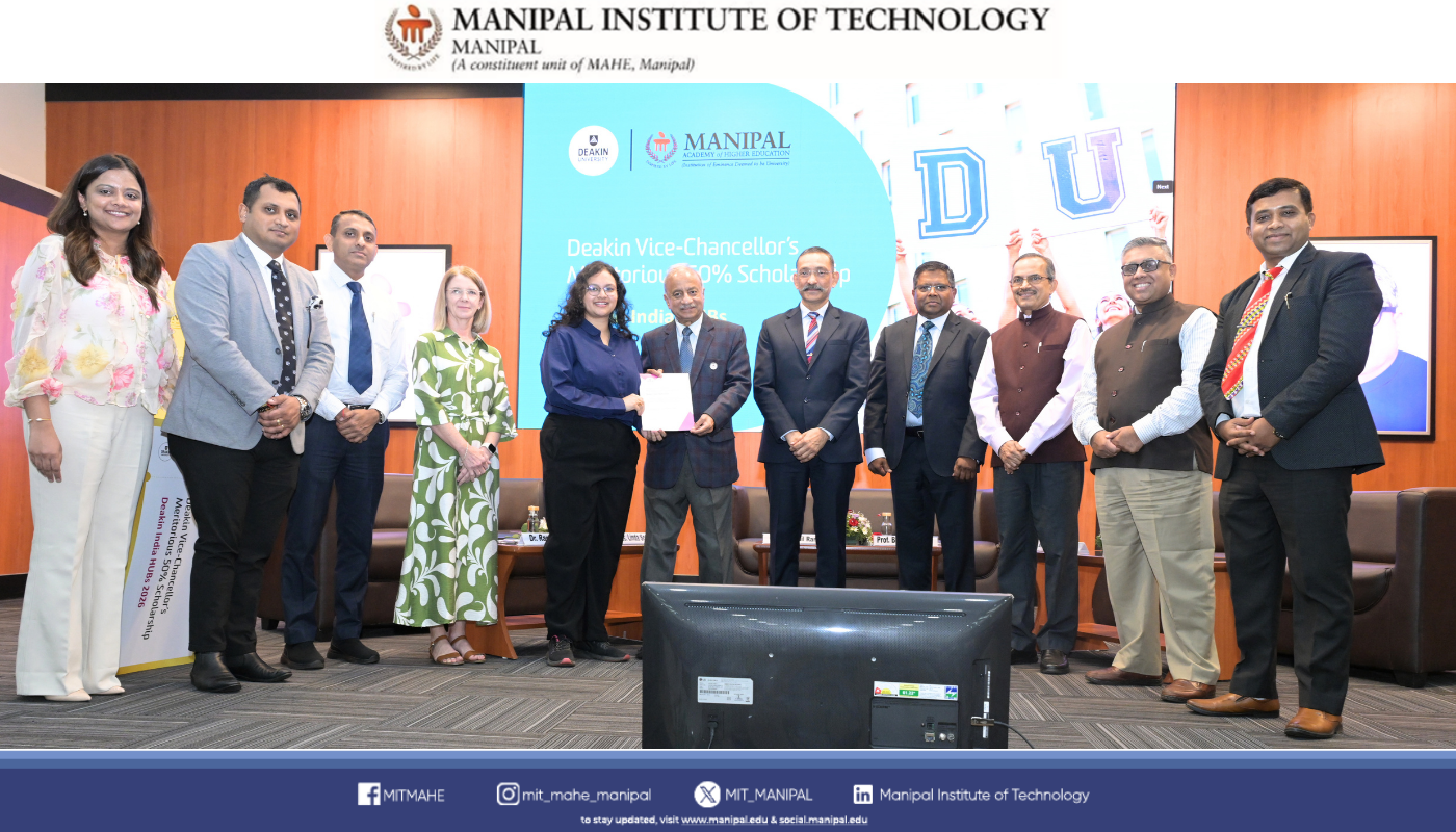 MAHE and Deakin University Celebrate Excellence at Vice Chancellor’s Meritorious Scholarship 2026 Finale