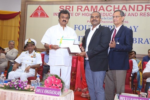 Alumni award - Ramesh C Alumni award - Ramesh C